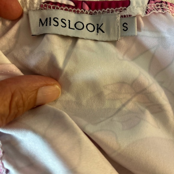 MISLOOK Halter Dress Floral Backless Size Small - Picture 7 of 10